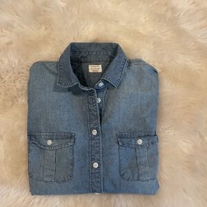 J Crew Factory Size XS Jean Shirt